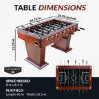 Hathaway Millennium 55-in Foosball Table BG2035
