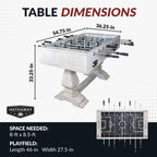 Hathaway Montecito 55-in Foosball Table - Driftwood BG5022